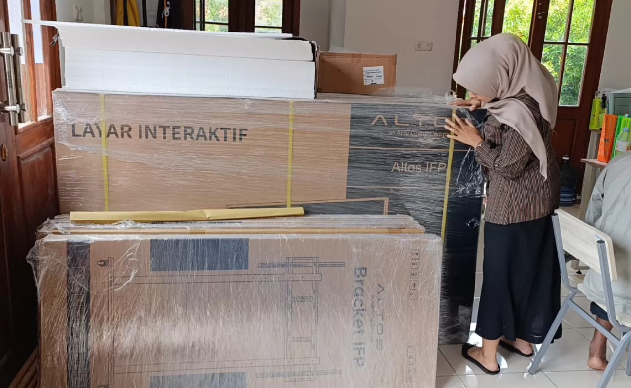 Yey! Ratusan Sekolah Mulai TK sampai SMP di Jombang Sudah Terima IFP